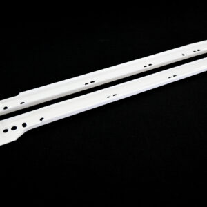 Bottom Mount Screw-on Runner - White