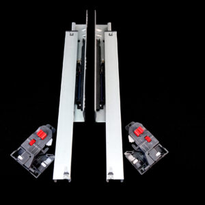 Synchronised Full Extension Soft Close Undermount Slide with 3D Clip