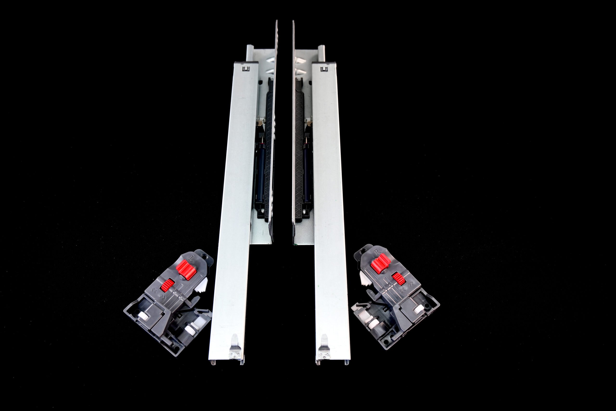 Synchronised Full Extension Soft Close Undermount Slide with 3D Clip