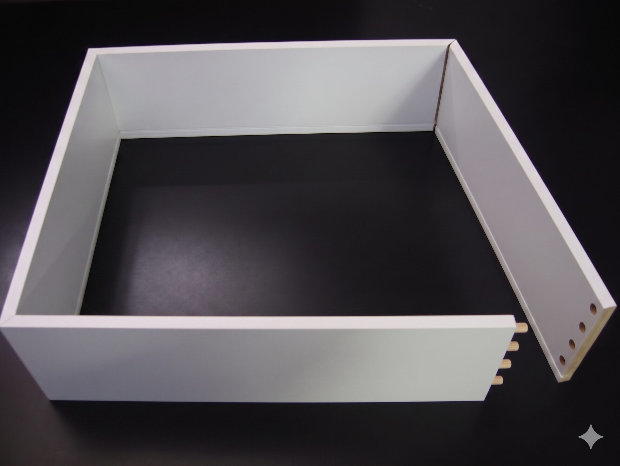 V Fold Drawer System